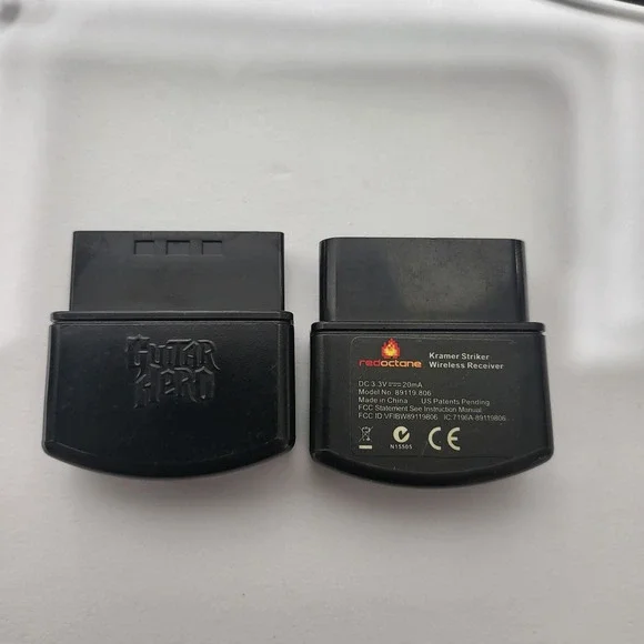 PlayStation 2, 5 Game Bundle, Guitar Hero Microphones, and accessories "Untested - Picture 8 of 9